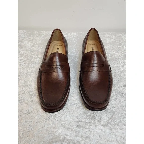 NWT Johnston & Murphy Mens Ainsworth PN Mohagany Shoes-Size 9W - Picture 4 of 11